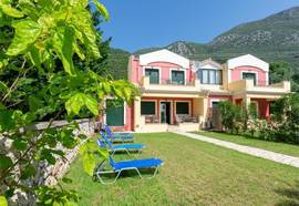 Beachfront Barbati Villa 1